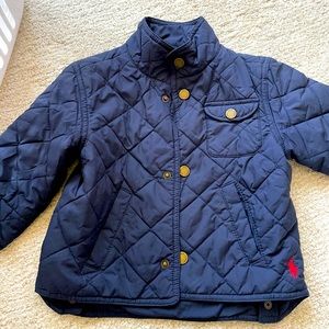 Polo by Ralph Lauren kids navy blue jacket 18mo